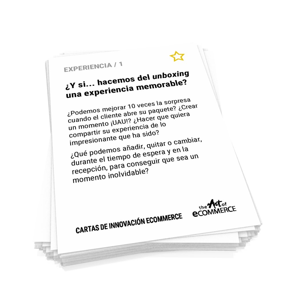 Carta de Experiencia 1: unboxing