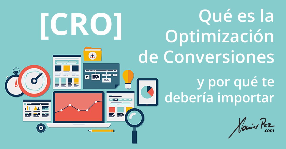 Qué es la optimización de conversiones